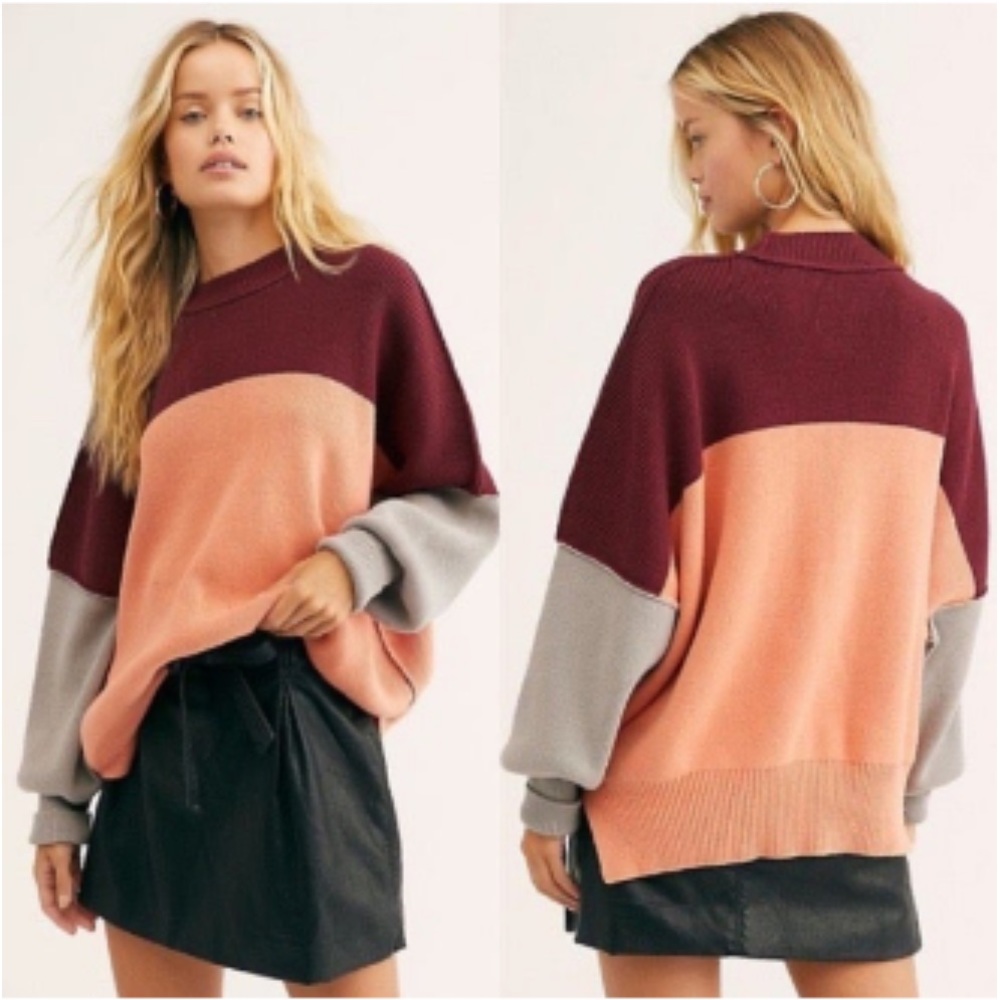 Free People Easy Street Tunic Sweater